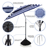 Xacool Beach Umbrella Windproof 