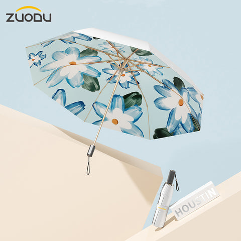 Zuodu Travel Umbrella Windproof Portable