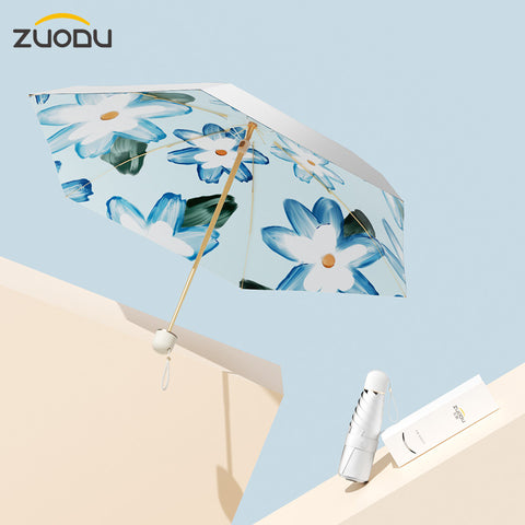 Zuodu Travel Umbrella Windproof Portable