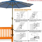 Sunphio Patio Umbrella Holder Stand