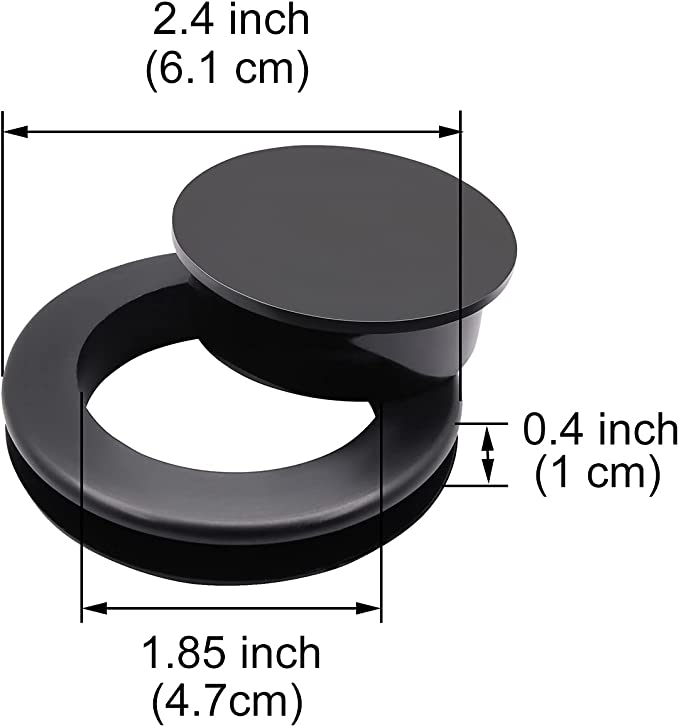 Sunphio Hole Ring with Cap for Patio Table Umbrella (Silicone)